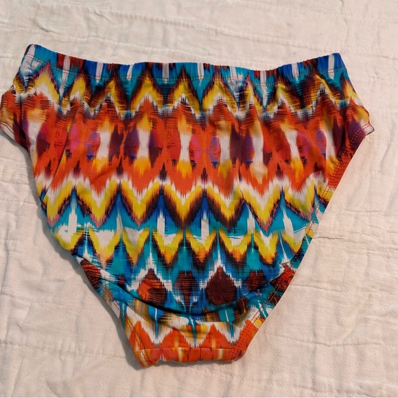 Womens La Blanca Multi Color Bikini Swim Bottoms - Picture 2 of 5